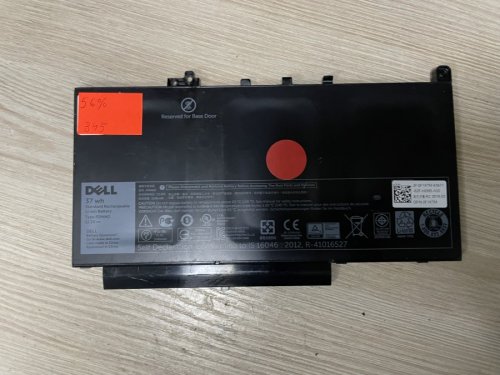 Акумулятор Dell PDNM2 (знос 56%) для Latitude E7270/E7470, сумісн. 579TY/F1KTM/V6VMN/7CJRC