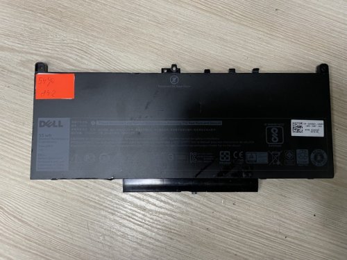 Акумулятор DELL J60J5 (знос 54%) для Latitude E7260/E7270/E7470/E7481 (R1V85, MC34Y, 242WD)