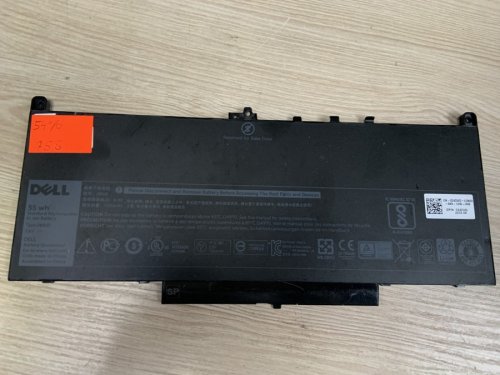 Акумулятор DELL J60J5 (знос 54%) для Latitude E7260/E7270/E7470/E7478, б/в (R1V85 MC34Y)