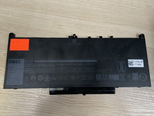 Акумулятор Dell J60J5 (знос 62%) для Latitude E7260/E7270/E7470; коди R1V85, MC34Y, 242WD, 451-BBSX/BBSY/BBSU