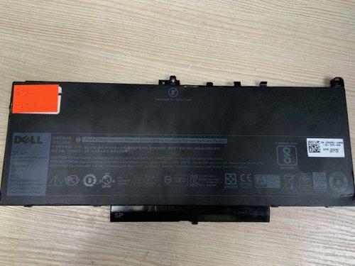 Б/в акумулятор Dell J60J5 (знос 69%) для Latitude E7260, E7270, E7470, E7475 (R1V85/MC34Y/242WD)