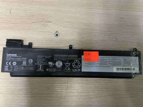 Акумулятор Lenovo 00HW023 (знос 54%) для ThinkPad T460S, T470S; сумісний 00HW022/00HW038