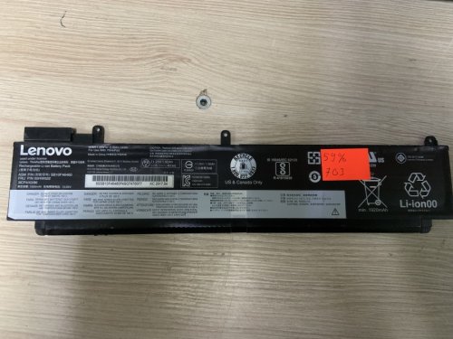 Акумулятор 00HW023 для Lenovo ThinkPad T460S, T470S (сумісний 00HW022/00HW041), знос 59% Original
