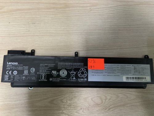 Акумулятор 00HW023 (знос 52%) для Lenovo ThinkPad T460S, T470S; сумісний 00HW022/00HW023/00HW035