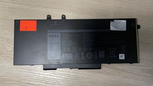 Акумулятор Dell 525 (3HWPP), знос 68% для Latitude 5401/5501/5411/5410/5511/3541, Precision 3540/3550, Inspiron 7590/7591/7791 2-in-1, p/n 4GVMP/1V1XF