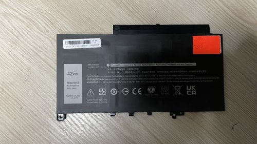 Акумулятор DELL J60J5 (знос 53%) для Latitude E7260/E7270/E7470, E7270, E7478 (R1V85 MC34Y 242WD)