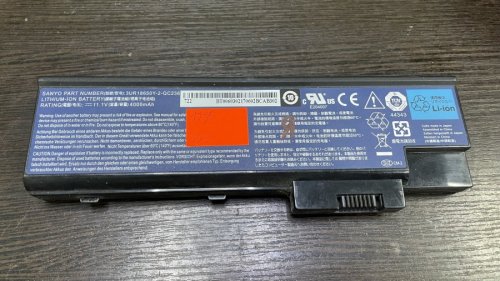 Акумулятор ACER SQU-525 (знос 17%) для Aspire 7000/3660/5600/5670/9300/9400, TravelMate 2300/4220/5110 (LCBTP03003, LIP-4084QUPC, BT.T5005.001, BT00604007, 10268468)