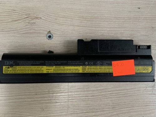 Акумулятор Lenovo/IBM ThinkPad FRU 08K8192 (знос 66%) для T40/T41/T42/T43, R50/R51, R52 (б/у)