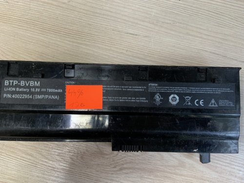 Б/в акумулятор BTP-C2BM/BTP-C1BM/BTP-CFBM для MEDION Akoya WIM 2210/2140/2160/2180/2190 MD96350/96370/96630/96780/96850/96640 (знос 44%)