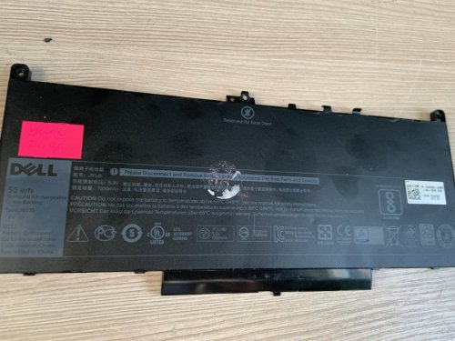 Акумулятор J60J5 74% знос для Dell Latitude E7260/E7270/E7470 (R1V85 MC34Y 242WD) б/у