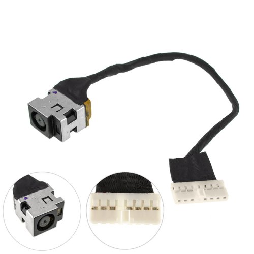Роз’єм живлення MPJ135 для HP/Compaq CQ62, CQ56 з кабелем 602282-001 (б/в)