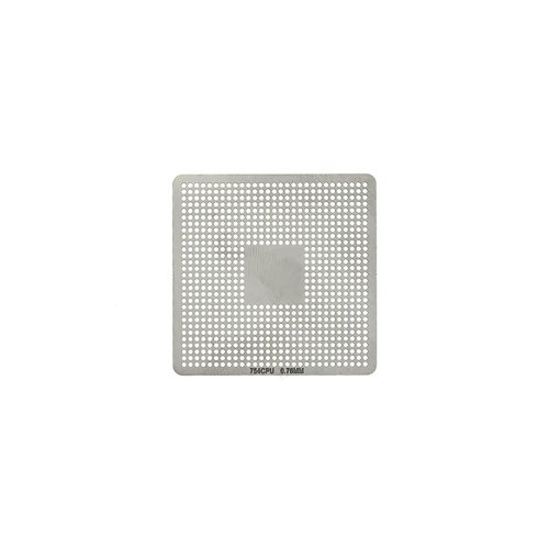 Трафарет для прямого нагріву 754, CPU, товщина 0,76 мм