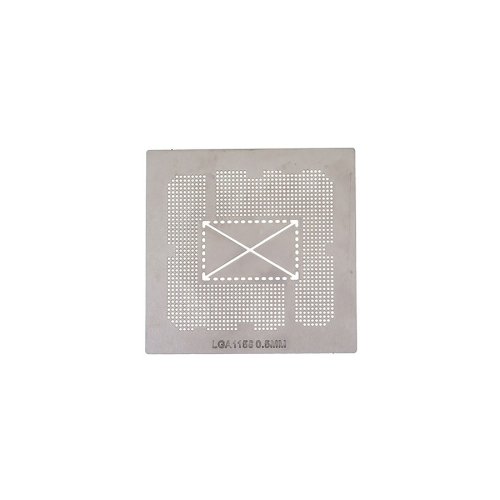 Трафарет прямого нагріву для LGA1156, 0.5 мм