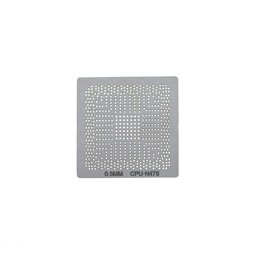 Трафарет прямого нагріву 0.5 мм для CPU N475
