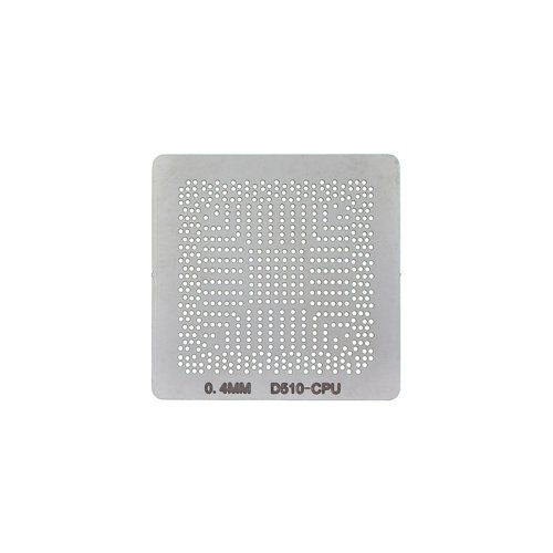 Трафарет прямого нагріву 0.4 мм для D510 CPU