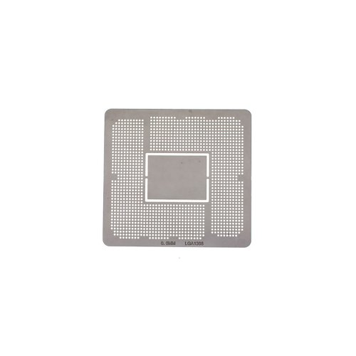 Трафарет для прямого нагріву 0.6 мм LGA1366 (реболінг)