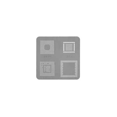 Трафарет прямого нагріву 4в1 для CPU/IC 100614, S1001