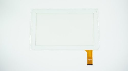 Сенсорне скло (тачскрин) CZY66490A01-FPC 10.1" 256×159/223×159, 40 pin, біле