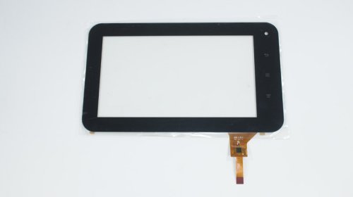 Сенсорне скло RYHC018FPC-V1 7" 193×116/153×86 мм 12 pin чорне