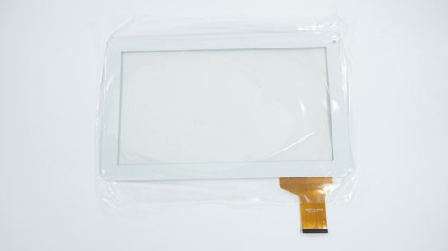 Сенсорне скло (тачскрін) FPC-CY101050-00 10,1" 256×159/223×126 40 pin біле