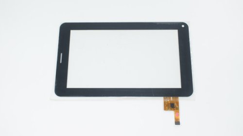 Сенсорне скло (тачскрін) 04-0700-0777 V1 7" 186×111 мм 12pin чорне