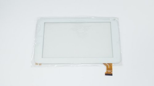 Тачскрін (сенсорне скло) CZY6347B01-FPC 7" 186×111/156×86 мм 30pin білий