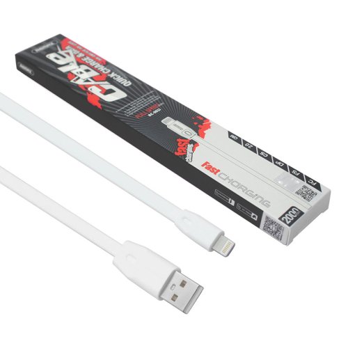 Кабель REMAX Full Speed USB‑A → iP, білий, 2 м
