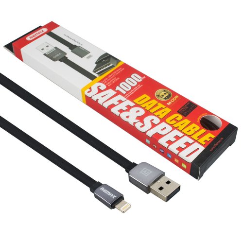 Кабель REMAX Kingkong USB–Lightning (iPhone/iPad/iPod), чорний