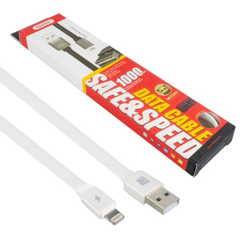 Кабель REMAX Kingkong USB–Lightning (iP) для iPhone/iPad, білий