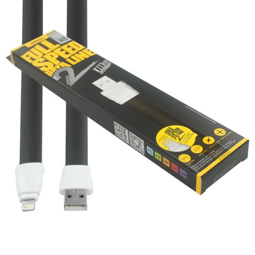 Кабель REMAX Full Speed 2 USB–Lightning (iP) для iPhone/iPad, чорний