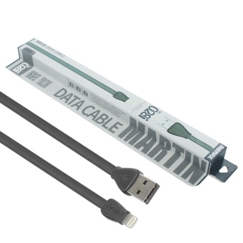 Кабель REMAX Martin USB–Lightning (iP) чорний