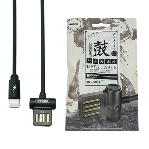 Кабель REMAX Waist Drum USB‑Lightning (iP), чорний