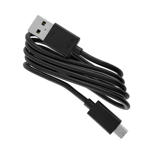 Кабель ASUS USB–MicroUSB, чорний, 0,8 м