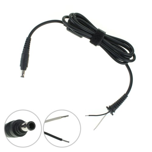 DC кабель живлення для БЖ Samsung 90W 5.5×3.0-PIN, прямий штекер (БЖ→ноутбук) Original
