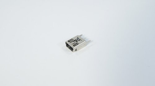 Розʼєм miniUSB MIJ001 для планшета/телефона, 5 pin, 2 фіксовані ніжки