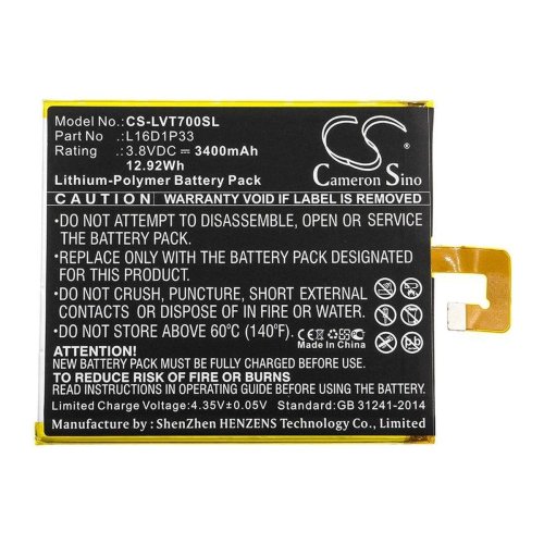 Акумулятор Lenovo L16D1P33 3400 mAh для Tab 7 TB-7504F/TB-7504X (Cameron Sino)