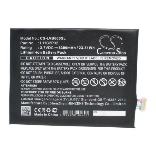 Акумулятор Lenovo L11C2P32 6300 mAh для планшета S6000 B6000F A10-70 A7600 (Cameron Sino)