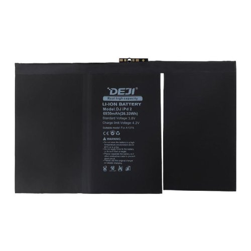 Акумулятор DEJI Apple A1376 для iPad 2 A1395 A1396 A1397 6930 mAh