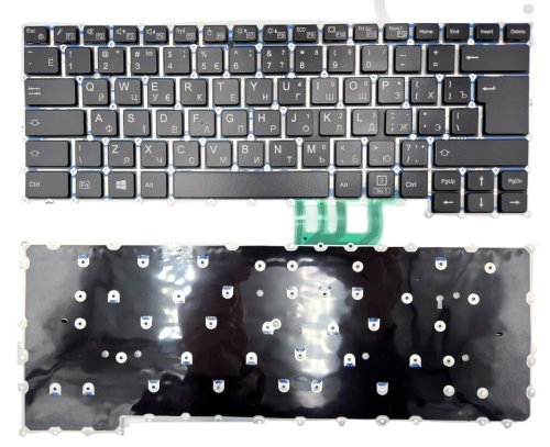 Клавіатура Fujitsu Lifebook U9310/U9310X/U9311X/U9312X/U9311/U9311A/U9311A/U937/U938/U939 чорна, RU, без рамки