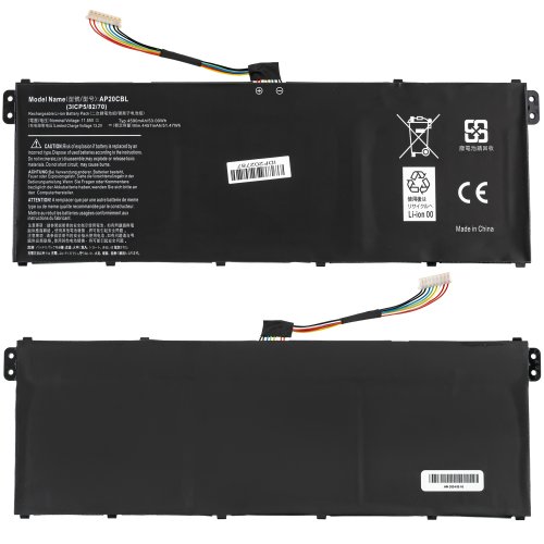 Акумулятор для ноутбука Acer AP20CBL Aspire A515-45/A515-56 11.55V 4590mAh 53Wh чорний
