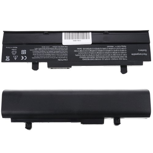 Акумулятор для ноутбука ASUS Eee PC A31-1015 (1011/1015/1016/1215/VX6) 10.8V 4400mAh, чорний