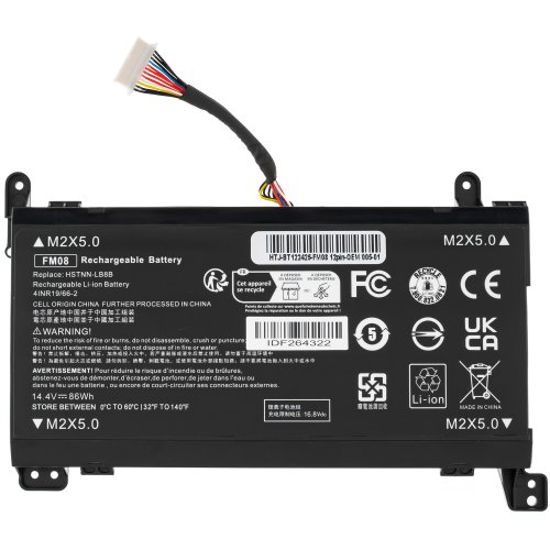 Акумулятор для ноутбука HP FM08 12pin (Omen 17-AN000 series) 14.6V 6300mAh чорний