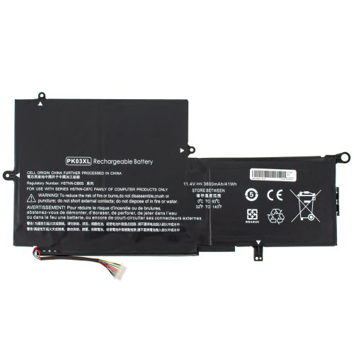 Акумулятор для ноутбука HP PK03XL (Spectre X360 13-4100, 13-W000) 11.4V 3600mAh Black