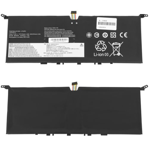 Акумулятор для ноутбука Lenovo L17C4PE1 (Yoga S730-13IWL) 15.36V 2735mAh 42Wh, чорний