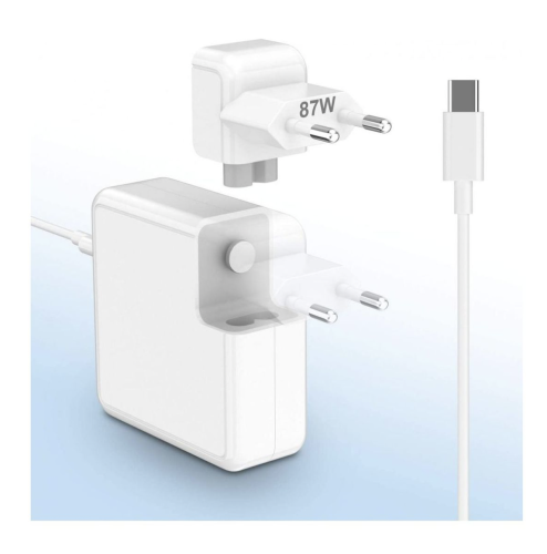 Блок живлення USB‑C 87W для MacBook Pro 13–15" (2016–2022) та MacBook Air (2018–2024)