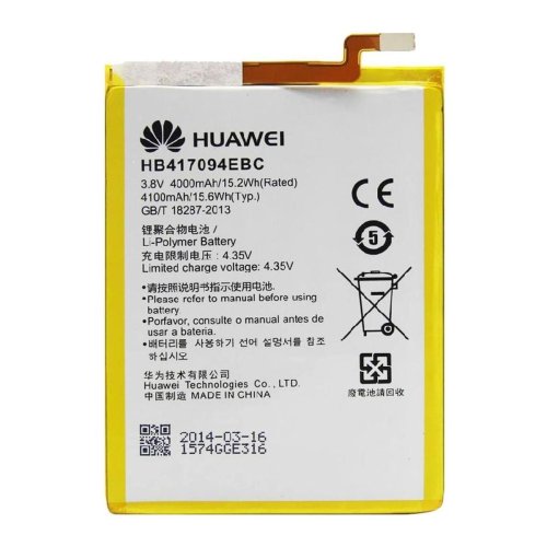 Акумулятор Huawei HB417094EBC 4100 mAh для Huawei Ascend Mate 7