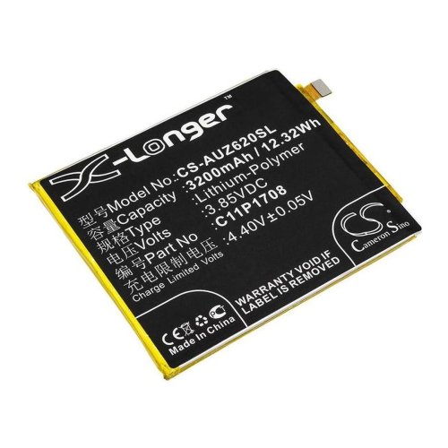 Акумулятор Asus C11P1708 3200 mAh для ZenFone 5 (2018) ZE620KL, X-Longer CS-AUZ620SL