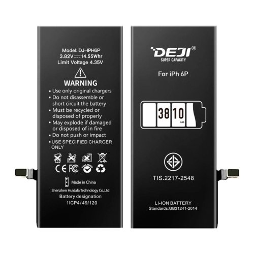 Посилений акумулятор DEJI 3810 mAh для iPhone 6 Plus 5.5 (A1522/A1524/A1593)