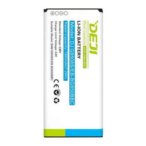 Акумулятор DEJI Samsung EB-BG850BBE для Galaxy Alpha SM-G850/SM-G8508 1860 mAh