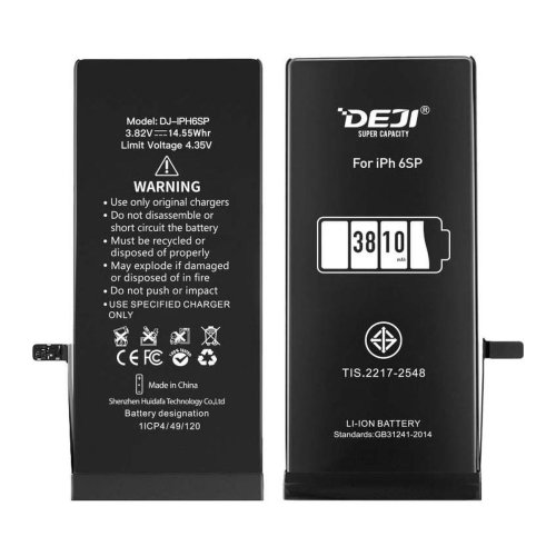 Посилений акумулятор DEJI 3810 mAh для iPhone 6s Plus (A1634/A1687/A1690/A1699)